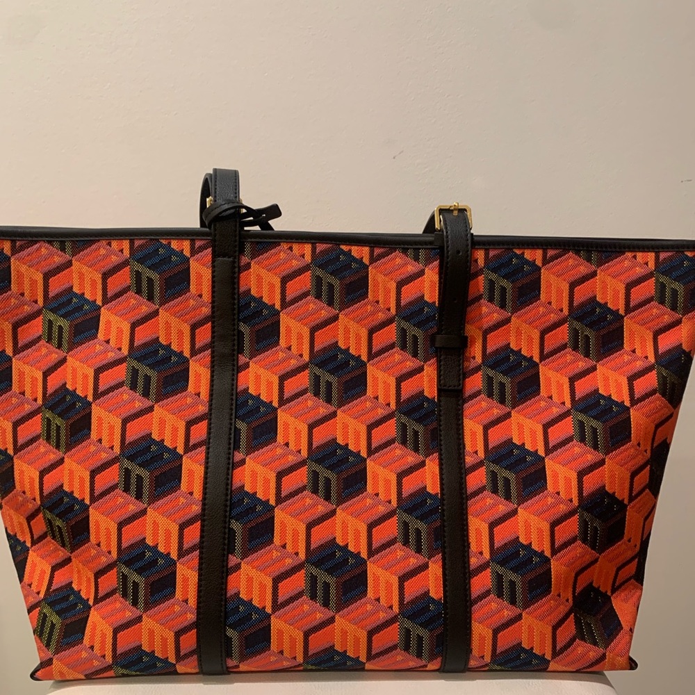 MCM Jacquard Tote